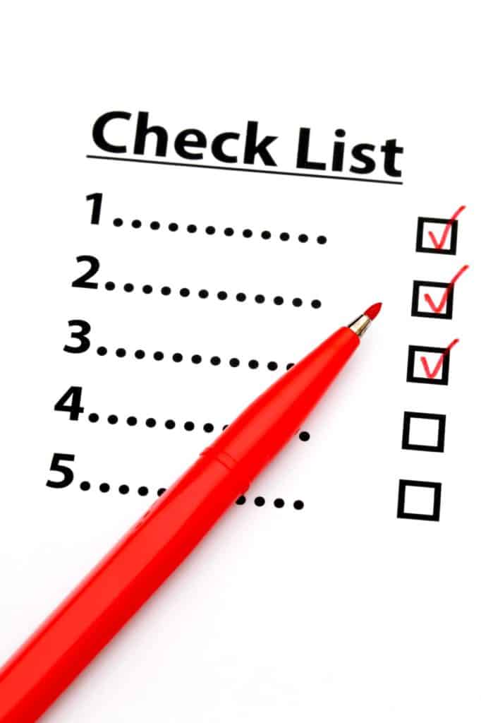 divorce financial planning checklist