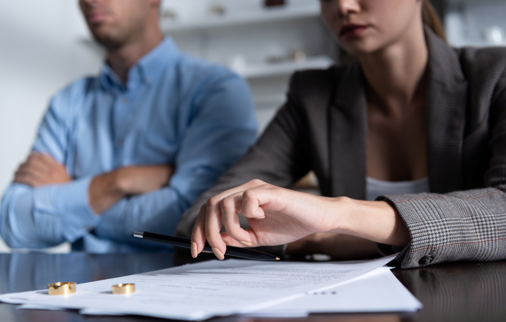 divorce attorney clients finances