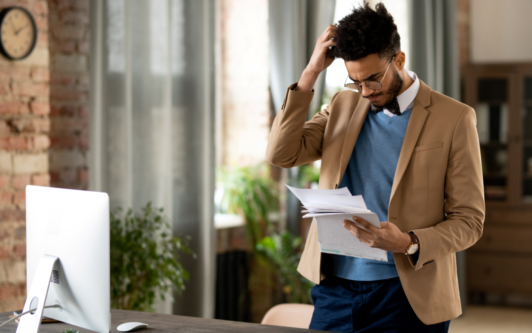 man confused about 401k retirement plan